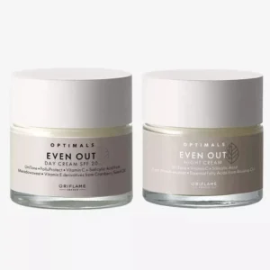 Home oriflame sweden optimals even out day cream & night cream spf20 50 ml