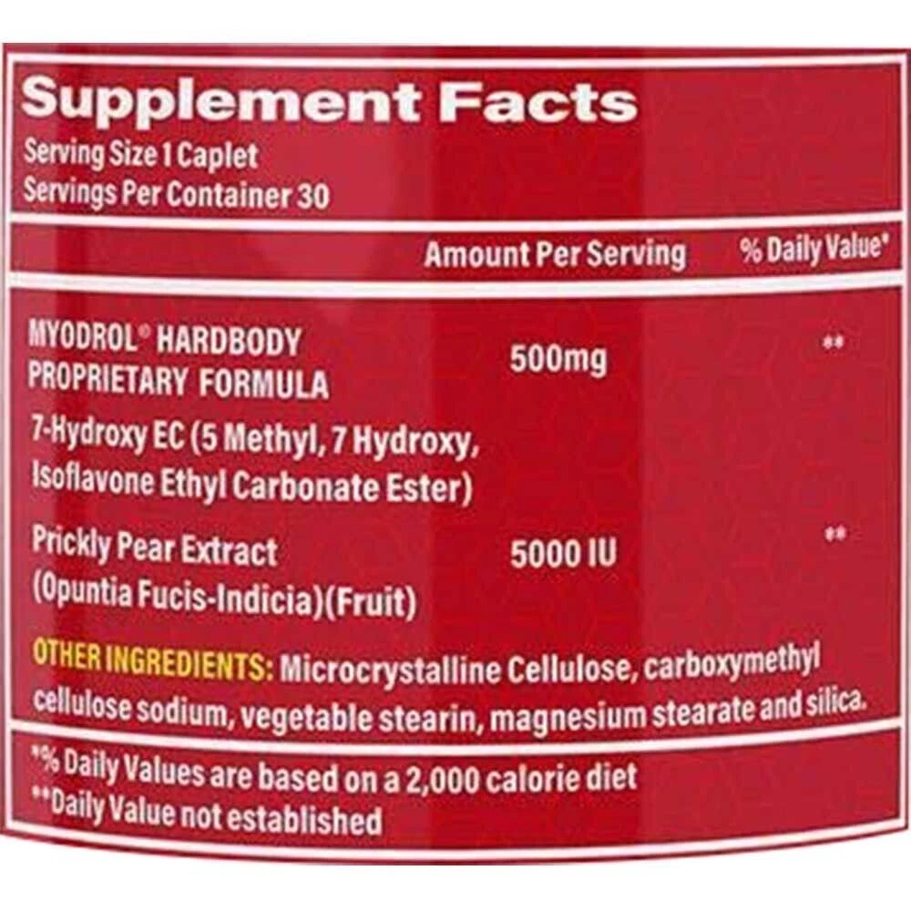 s-l1600 (28) Myodrol-HSP Muscle Gain 30 Caplets , Fast Shipping - Image 2