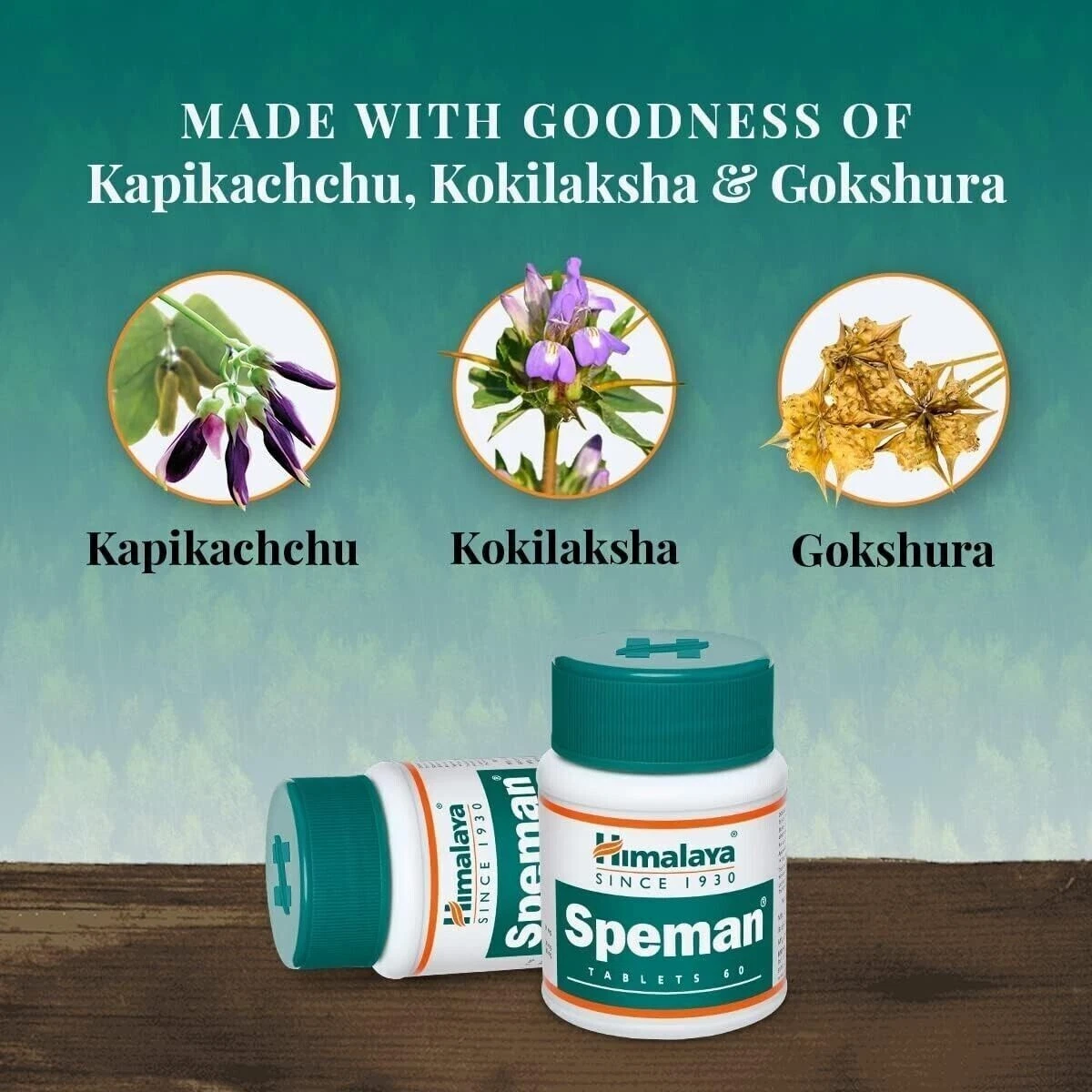 s-l1600 (41) Himalaya Speman Tablets - 120 Tablets - Image 2