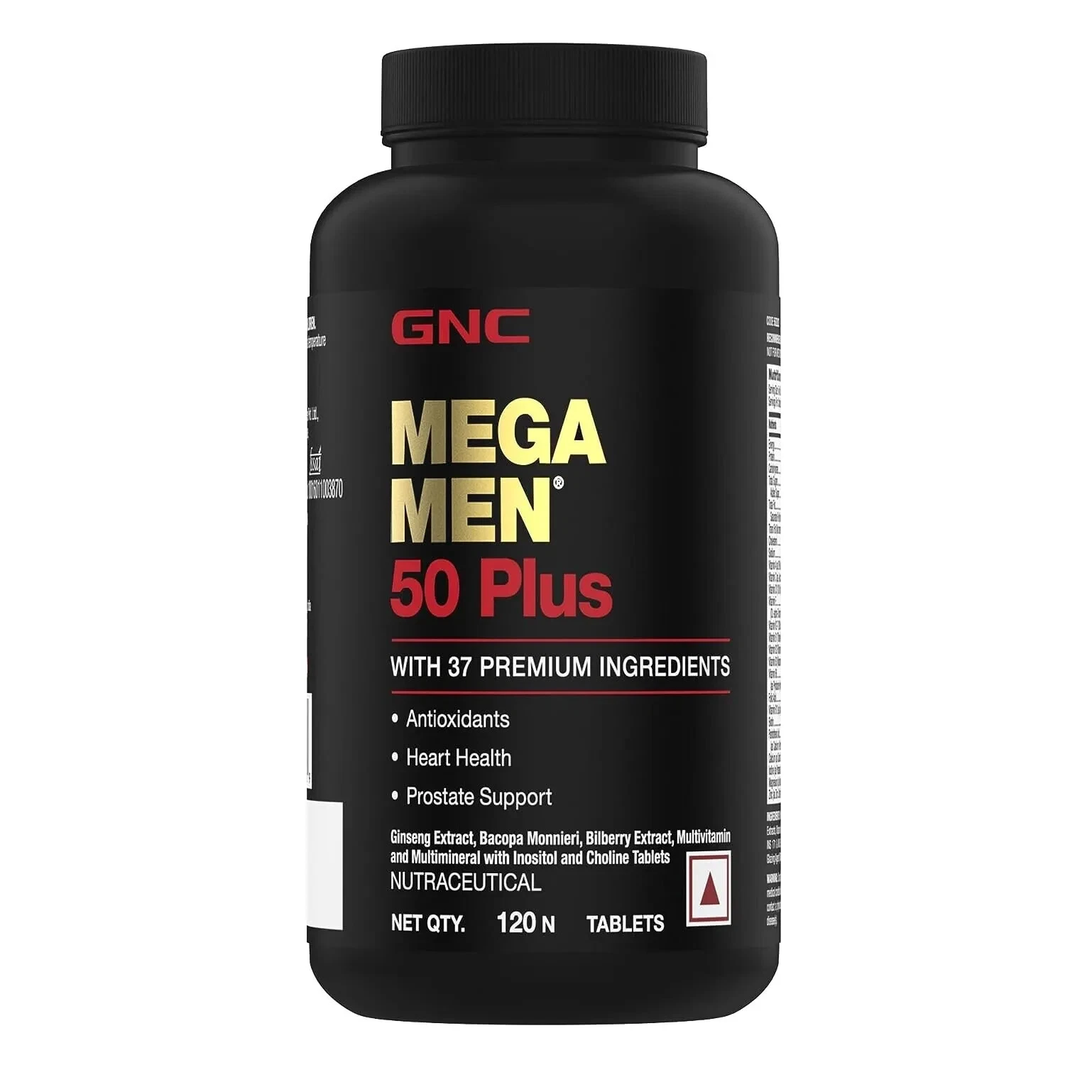 gnc mega men 50 plus one daily, 120 tablets gnc mega men 50 plus one daily, 120 tablets