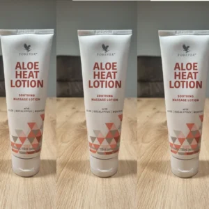 Home 3 pack forever living aloe heat lotion (3x4oz) soothing massage lotion