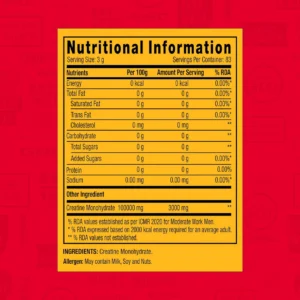 GNC Pro Performance Creatine Monohydrate , 250 Gms auto draft